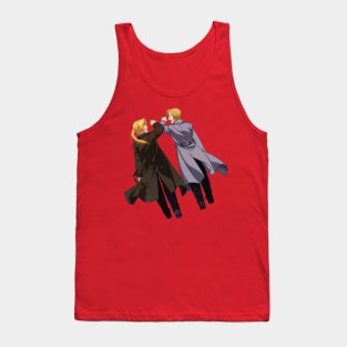 Edward and Aplhonse Elric FullMetal Alchemist Tank Top